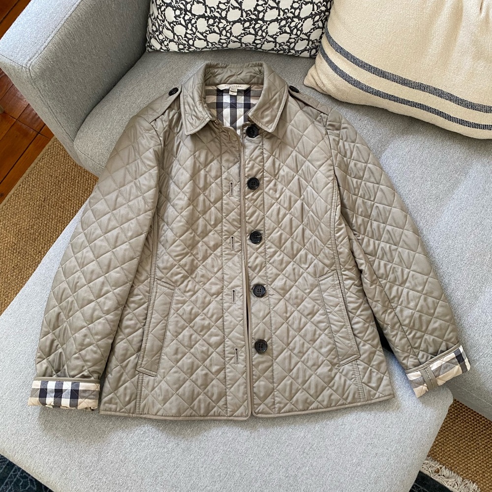 Burberry Brit “Ashurst” Quilted Jacket